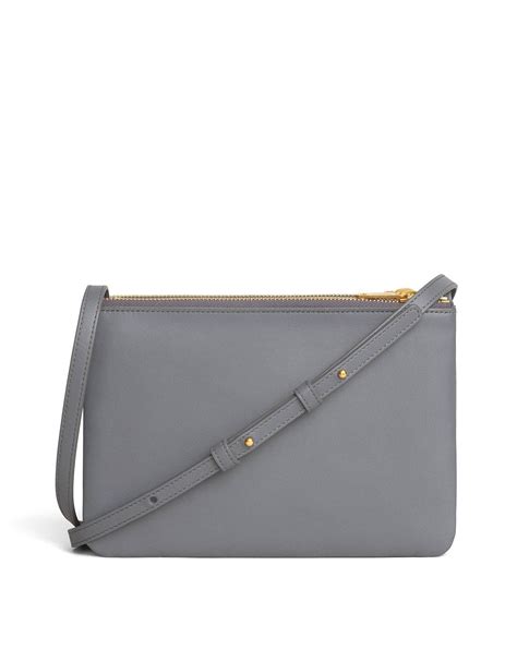 celine trio light grey|Céline Trio Women's Bag .